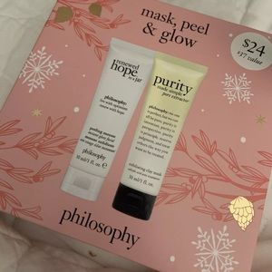 NIB Philosophy Peel & Glow Mask & Pore Extractor
